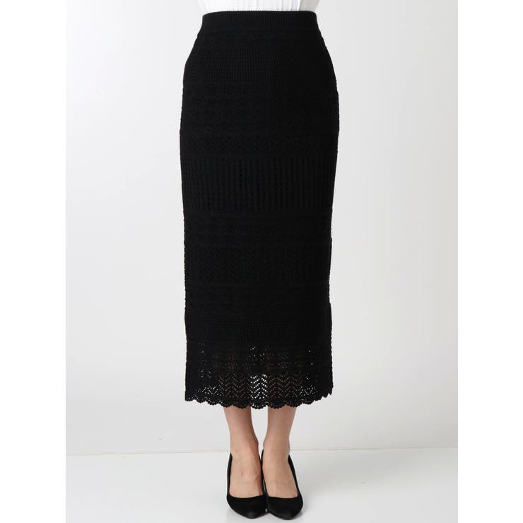 クロシェニットタイトスカート[品番：MKSW0013314]｜MERCURYDUO