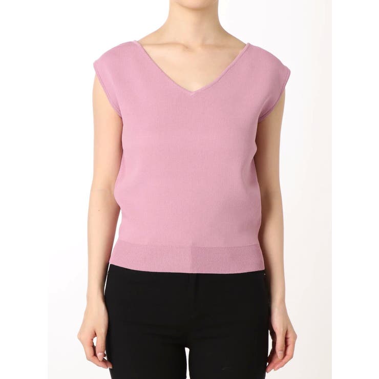 Dries Van Noten◆ノースリーブ クルーネックセーター ピンク レディース Dries Van Noten セーター & ニット | オンライン