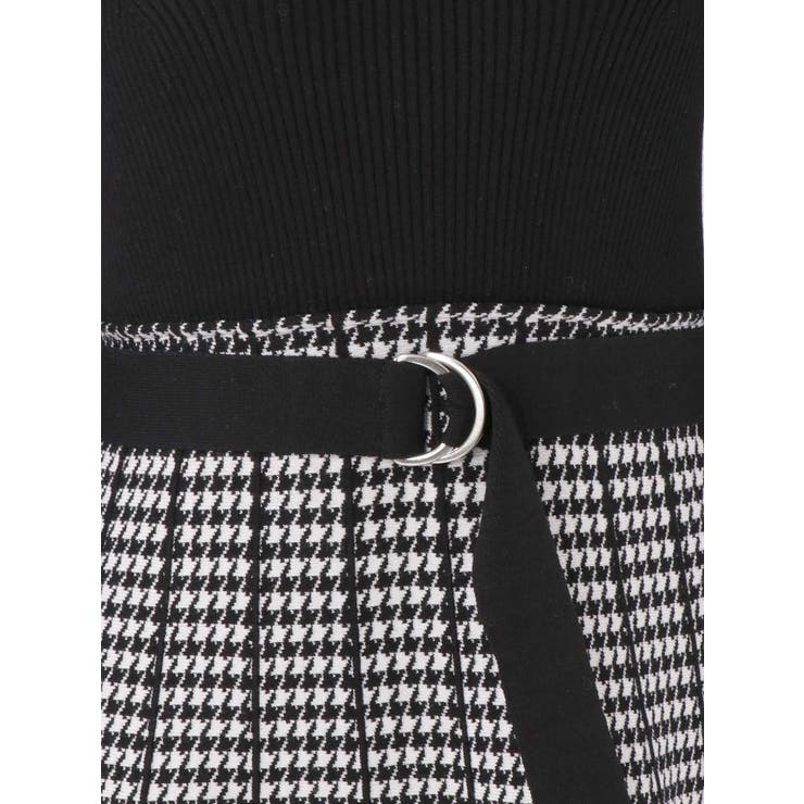 ジャガードフレアニットワンピース[品番：MKSW0025860]｜MERCURYDUO