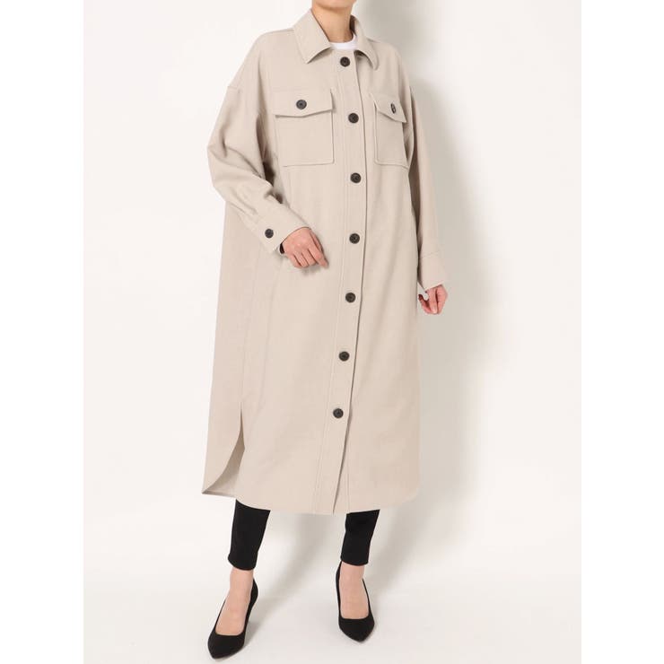 To/】ステンカラーポケット付コート[品番：MKSW0029051]｜MERCURYDUO