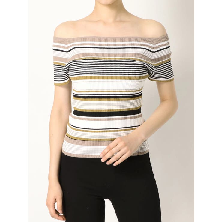 オフショルリブニット 品番 Mksw Mercuryduo マーキュリーデュオ のレディースファッション通販 Shoplist ショップリスト