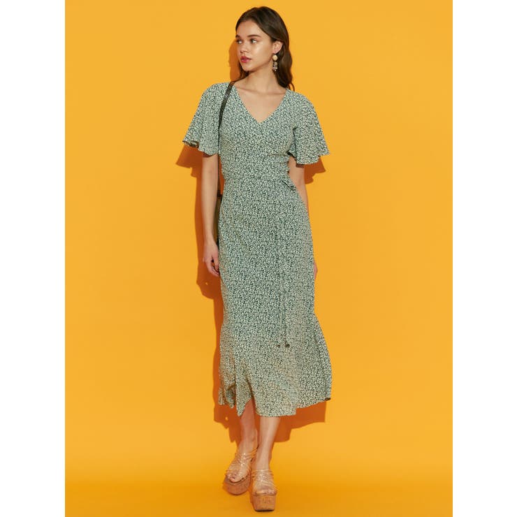 【Sweet×MERCURYDUO】小花柄ナローワンピース | MERCURYDUO | 詳細画像4 