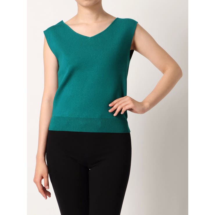 ノースリーブネックレス付ニット 品番 Mksw Mercuryduo マーキュリーデュオ のレディースファッション通販 Shoplist ショップリスト