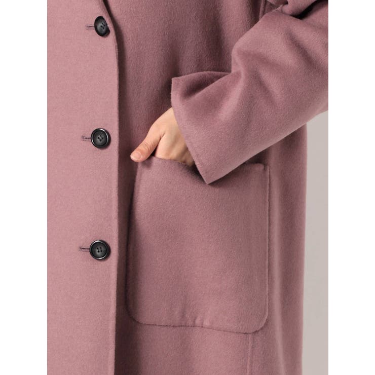 ダブルフェイスガウンコート[品番：MKSW0031682]｜MERCURYDUO  