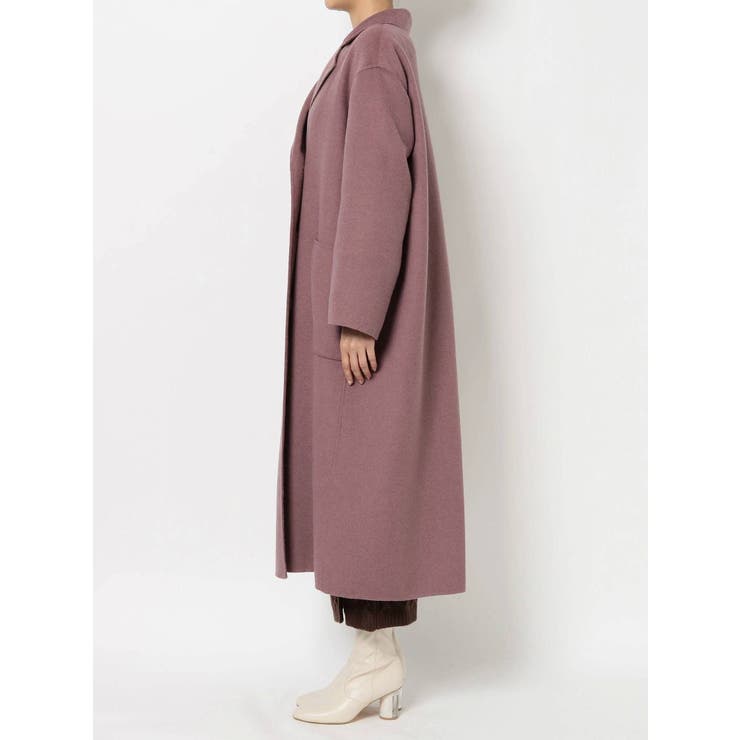 ダブルフェイスガウンコート[品番：MKSW0031682]｜MERCURYDUO  