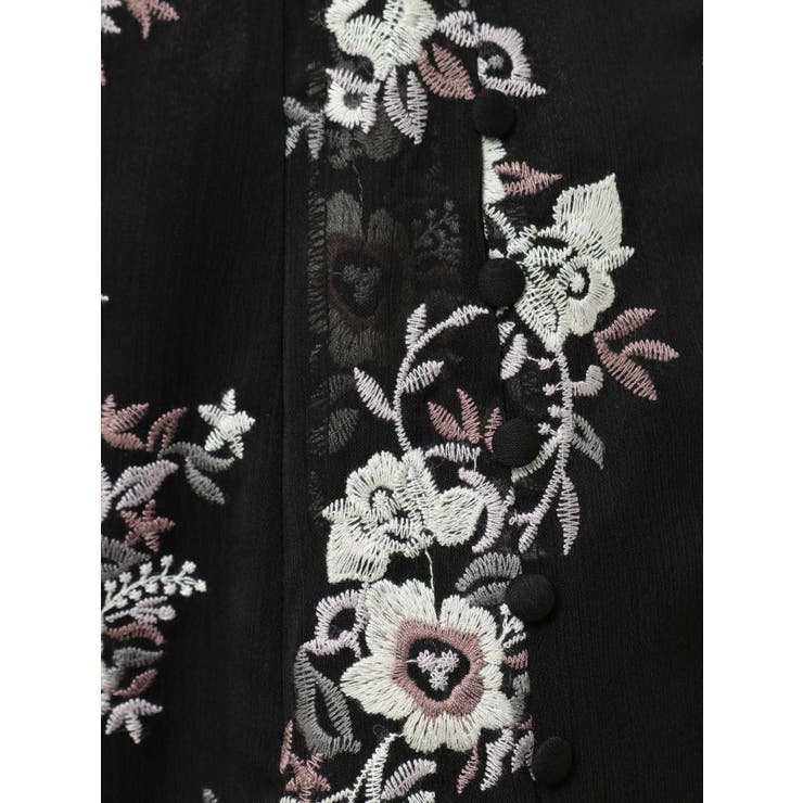 楊柳刺繍イレヘムロングスカート | MERCURYDUO | 詳細画像13 