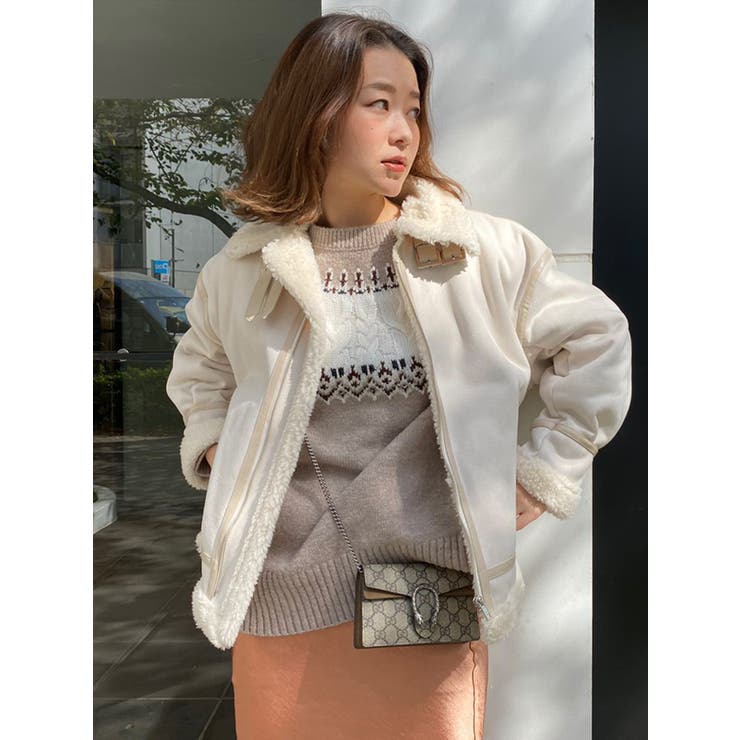 ムートンボンバージャケット[品番：MKSW0033633]｜MERCURYDUO