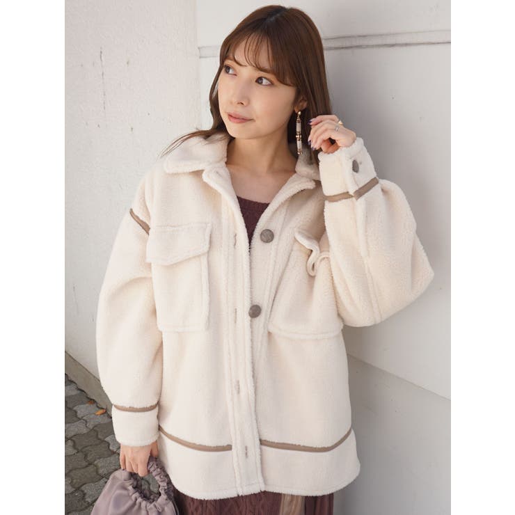 CPOボアジャケット[品番：MKSW0034463]｜MERCURYDUO（マーキュリー