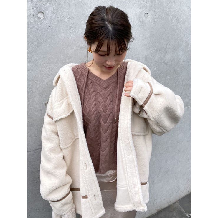 CPOボアジャケット[品番：MKSW0034463]｜MERCURYDUO（マーキュリー