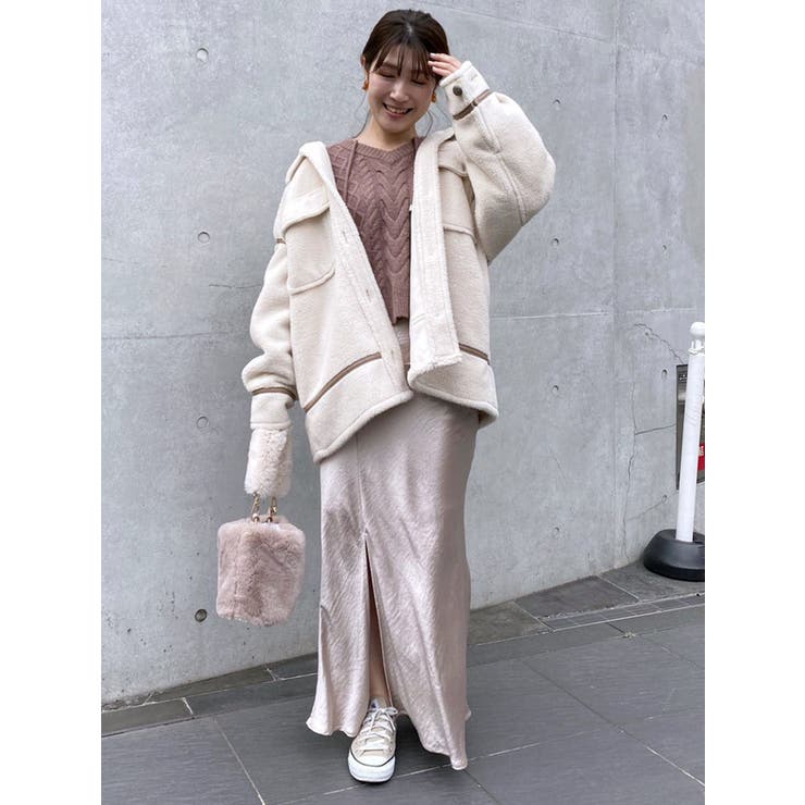 CPOボアジャケット[品番：MKSW0034463]｜MERCURYDUO（マーキュリー