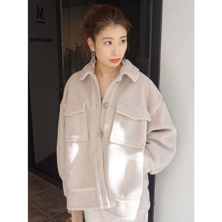 CPOボアジャケット[品番：MKSW0034463]｜MERCURYDUO（マーキュリー