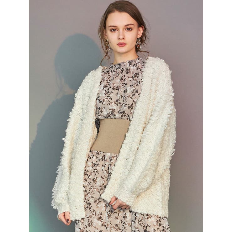 ループカーディガン 品番 Mksw Mercuryduo マーキュリーデュオ のレディースファッション通販 Shoplist ショップリスト