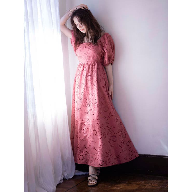 バックシャンカットワークレースワンピース 品番 Mksw Mercuryduo マーキュリーデュオ のレディースファッション通販 Shoplist ショップリスト