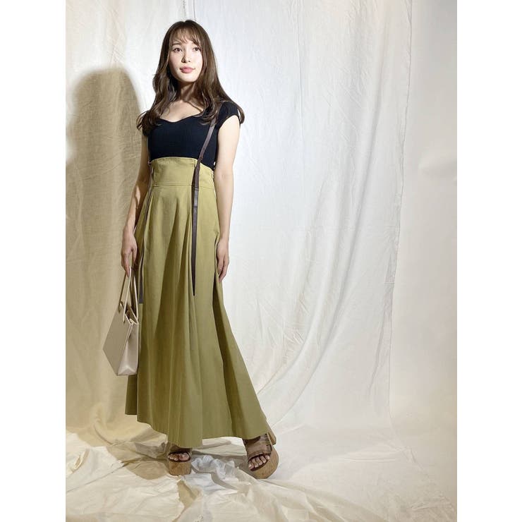 ビスチェ風コンパクトランダムリブニット | MERCURYDUO | 詳細画像23 