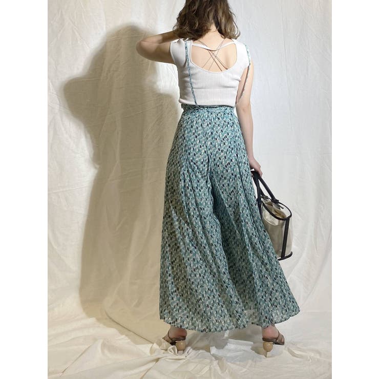 ビスチェ風コンパクトランダムリブニット | MERCURYDUO | 詳細画像29 