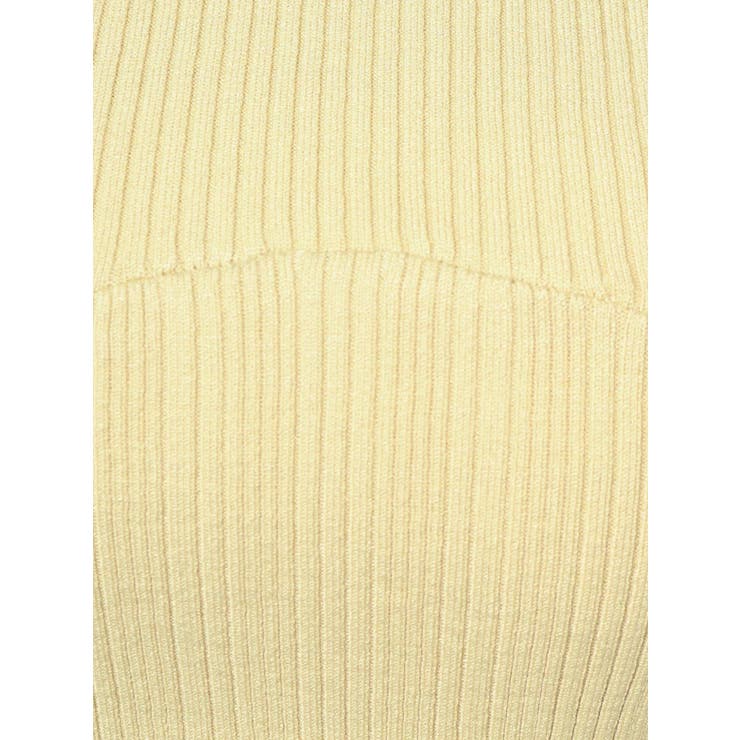 ビスチェ風コンパクトランダムリブニット | MERCURYDUO | 詳細画像43 