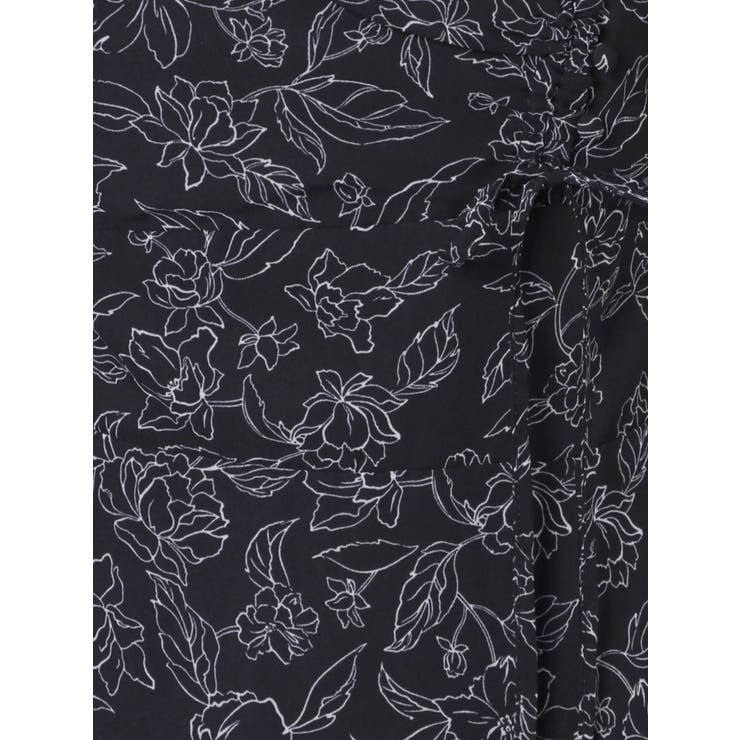 2WAYフロントタックフラワーワンピース[品番：MKSW0039235