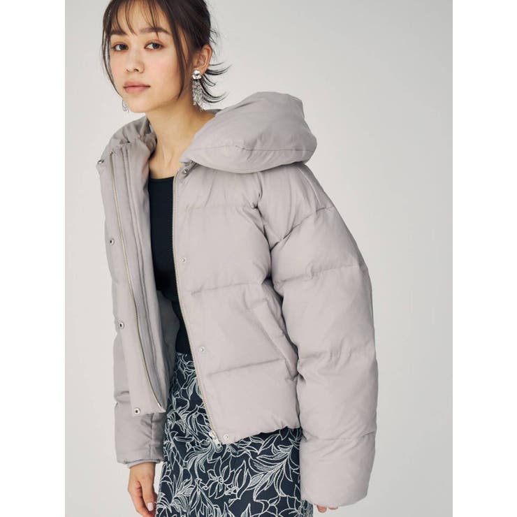 ウォッシャブルショートダウンコート[品番：MKSW0039954