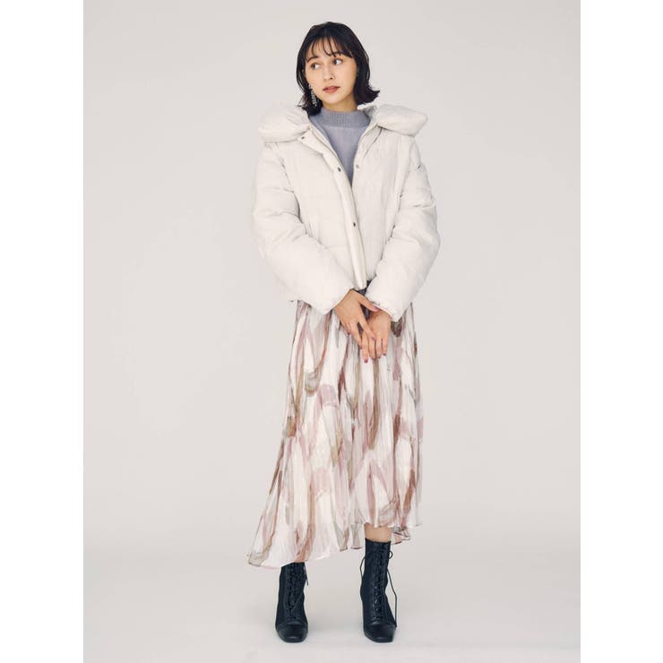 ウォッシャブルショートダウンコート[品番：MKSW0039954]｜MERCURYDUO（マーキュリーデュオ ）のレディースファッション通販｜SHOPLIST（ショップリスト）