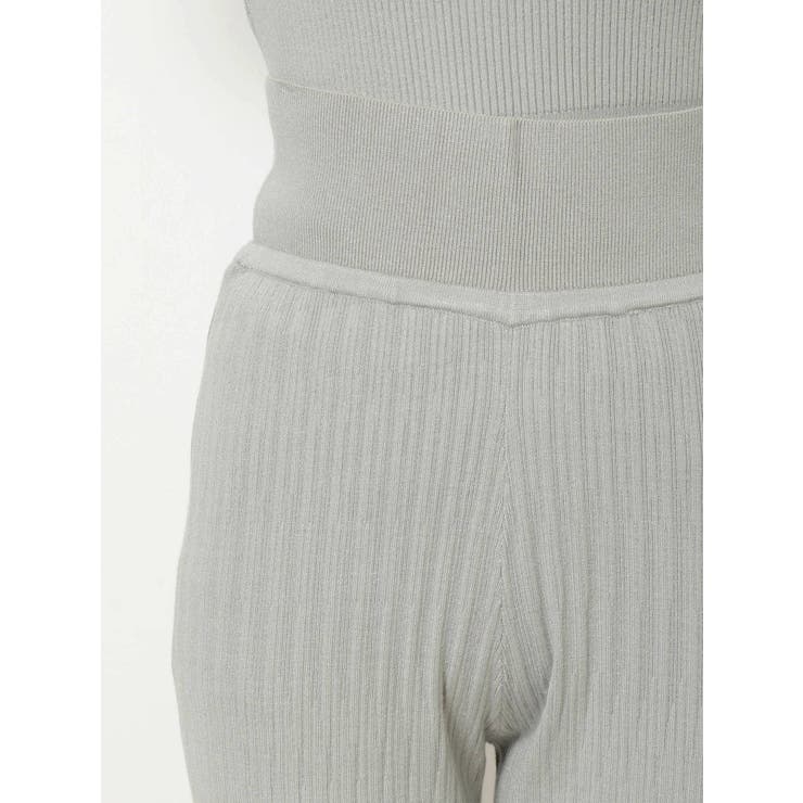 【GENTLE】ウォッシャブルリブニットパンツ | MERCURYDUO | 詳細画像5 