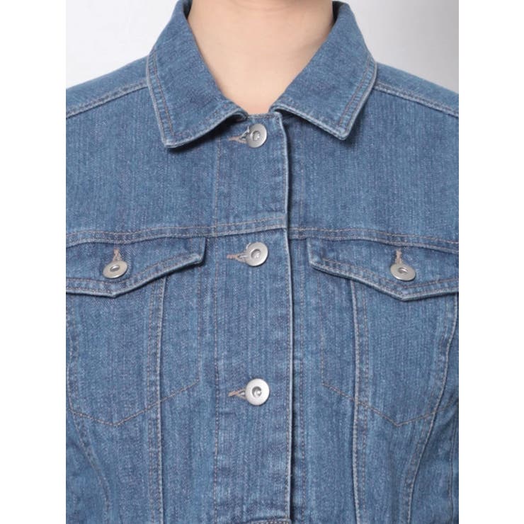 クニオコレクション Gジャン GZ-GJRC-0608 Riders JeanJacket-コーティングデニム- - 倉敷