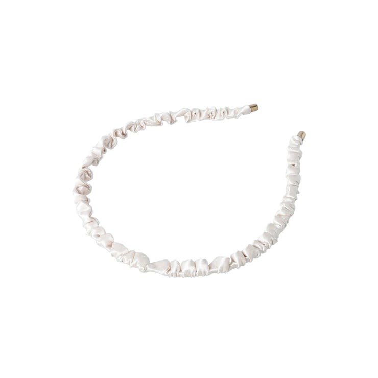 ベージュ | ギャザーカチューシャ | MERCURYDUO