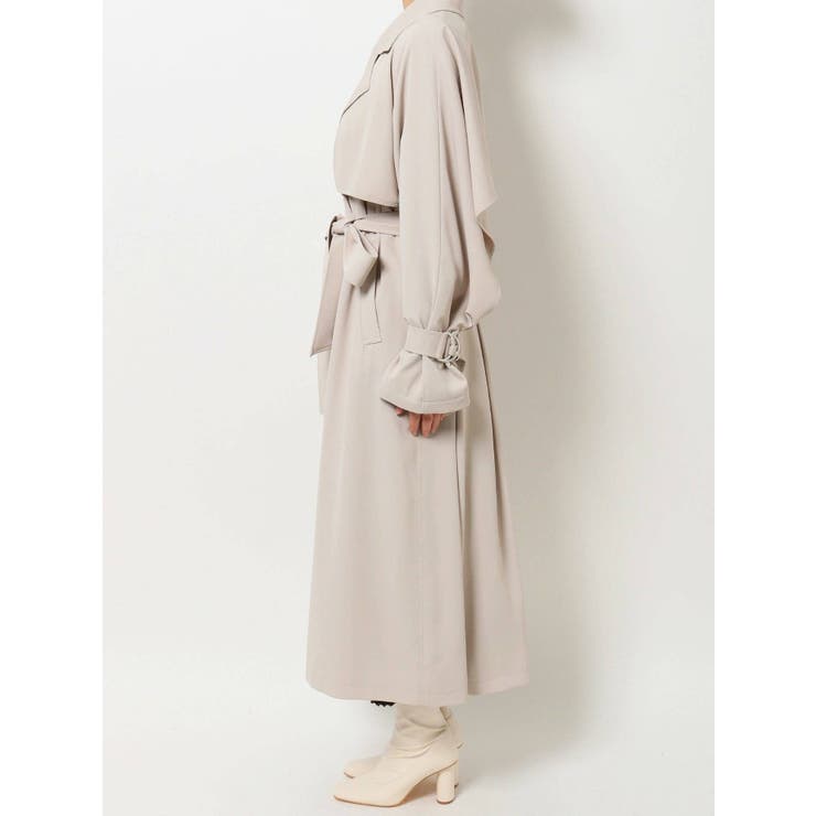 バックフレアトレンチコート[品番：MKSW0045711]｜MERCURYDUO