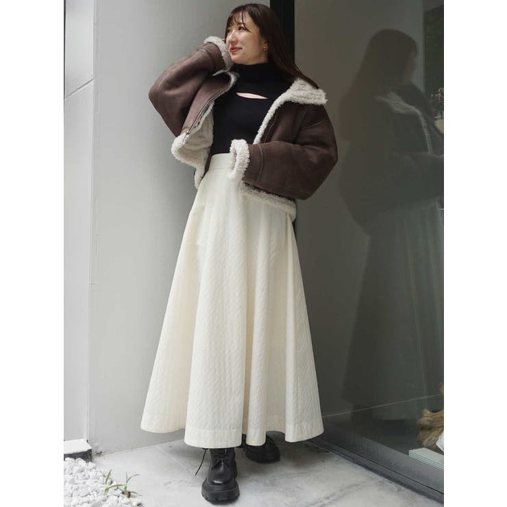 フェイクムートンボンバージャケット[品番：MKSW0045712