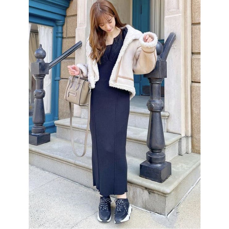 キルティングニットワンピース | MERCURYDUO | 詳細画像33 