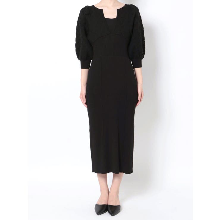 キルティングニットワンピース | MERCURYDUO | 詳細画像34 