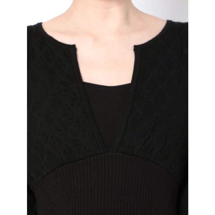 キルティングニットワンピース | MERCURYDUO | 詳細画像37 