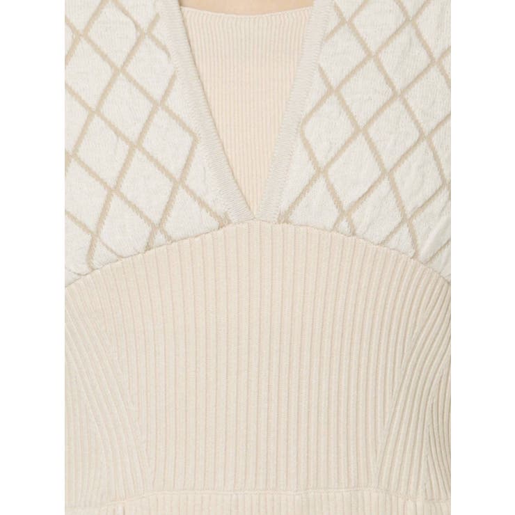 キルティングニットワンピース | MERCURYDUO | 詳細画像43 