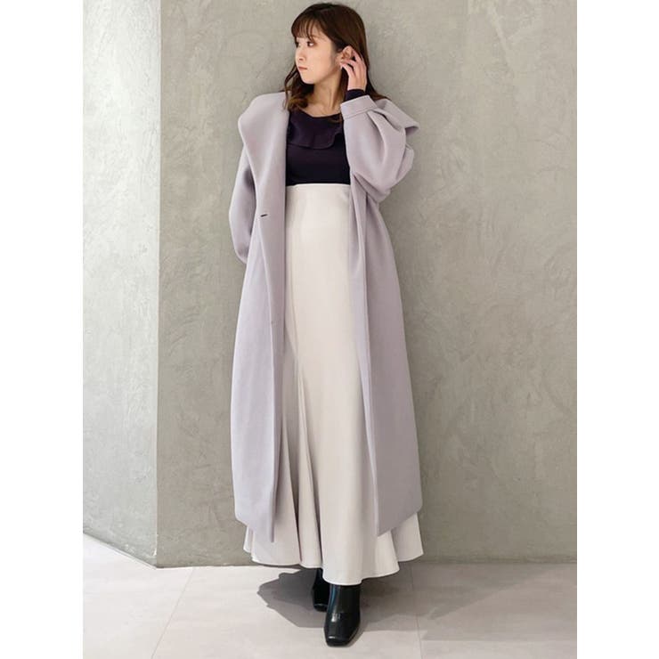 ゆーみん ☆新品☆ マーキュリーデュオ フーデッドロングコート M MERCURYDUO（マーキュリーデュオ）の「フーデッドロングコート