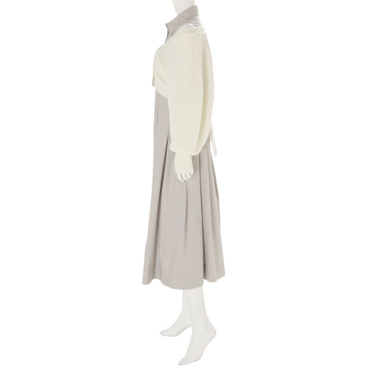 ボレロニットセットシャツワンピース | MERCURYDUO | 詳細画像26 