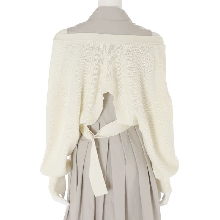 ボレロニットセットシャツワンピース | MERCURYDUO | 詳細画像28 