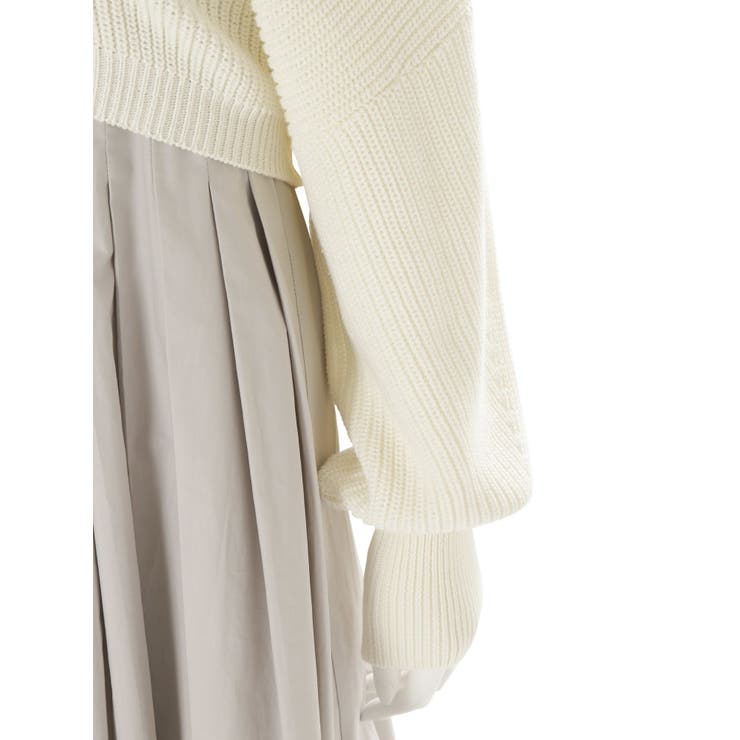 ボレロニットセットシャツワンピース | MERCURYDUO | 詳細画像31 