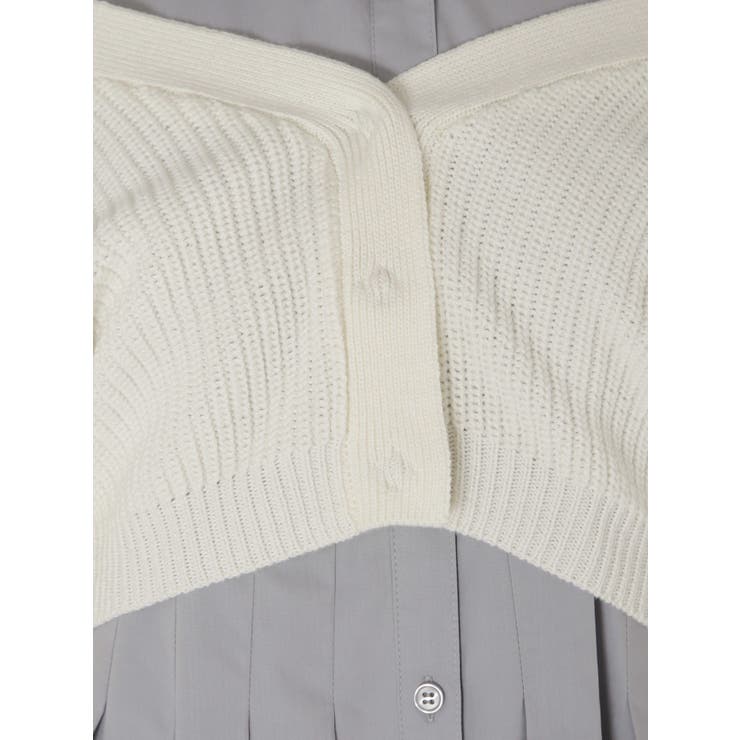 ボレロニットセットシャツワンピース | MERCURYDUO | 詳細画像35 