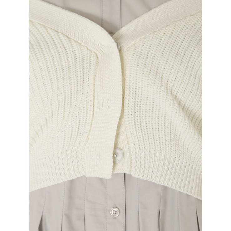 ボレロニットセットシャツワンピース | MERCURYDUO | 詳細画像36 