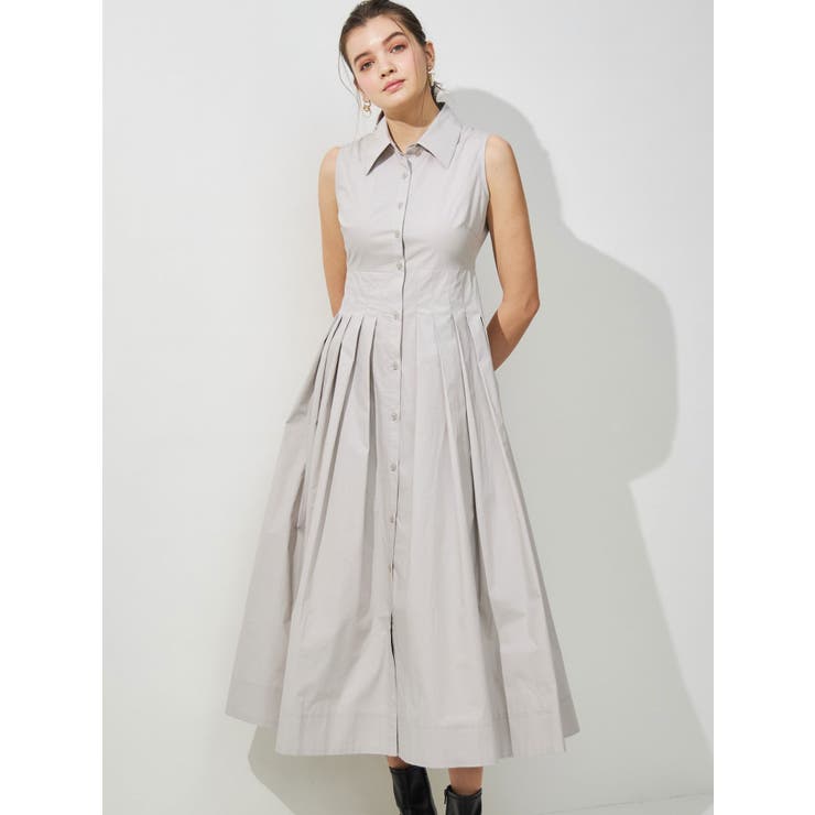 ボレロニットセットシャツワンピース | MERCURYDUO | 詳細画像7 