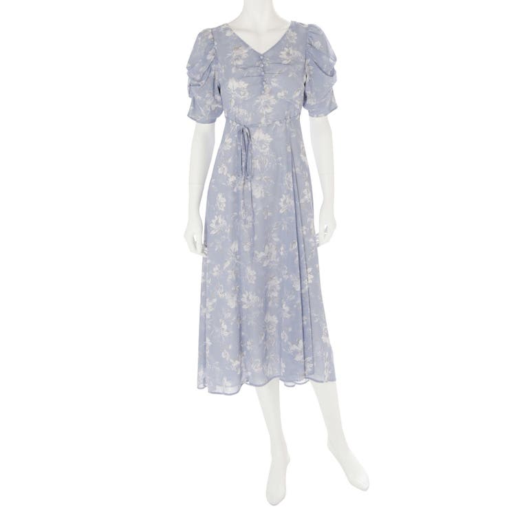 マーキュリーデュオ 河西美希コラボ ワンピース 七分丈 ロング MERCURYDUO（マーキュリーデュオ）の「【かわにしみきコラボ