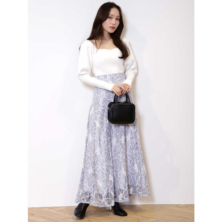 タグ付き Ameri VINTAGE ANTHESIS LACE SKIRT - スカート