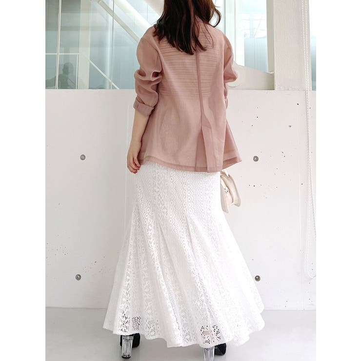 クロシェレーススカート[品番：MKSW0050559]｜MERCURYDUO