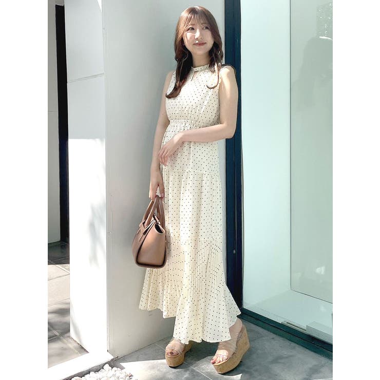 希少色 MYLAN バックリボン ワンピース 麻100%