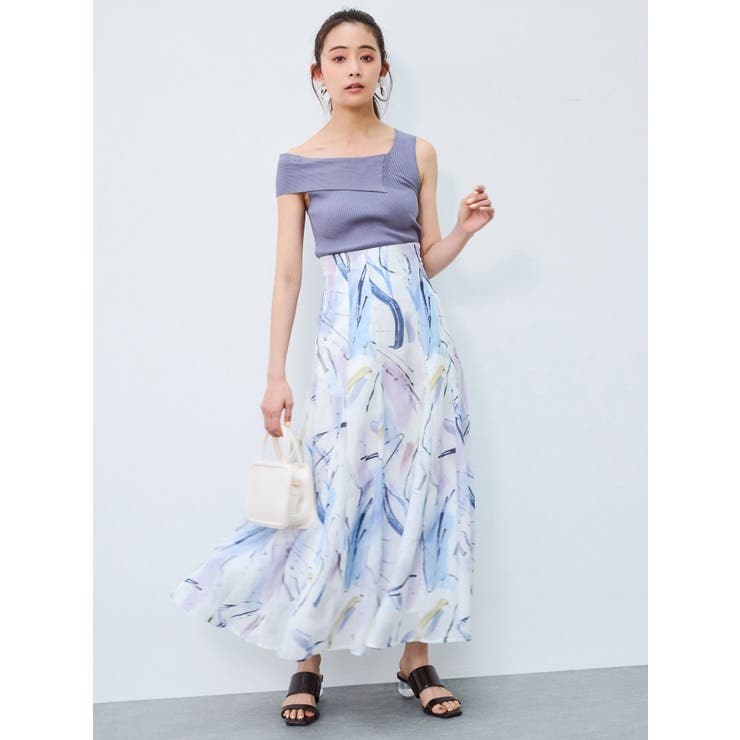 3WAYアシメチェンジリブコンパクトニット | MERCURYDUO | 詳細画像15 