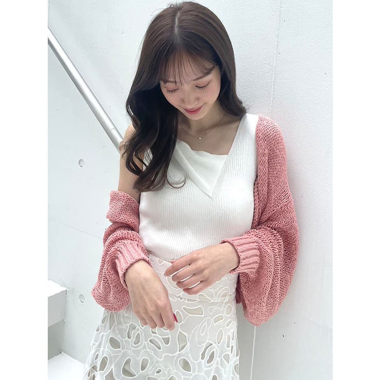 3WAYアシメチェンジリブコンパクトニット | MERCURYDUO | 詳細画像26 