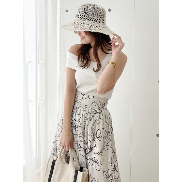 3WAYアシメチェンジリブコンパクトニット | MERCURYDUO | 詳細画像28 