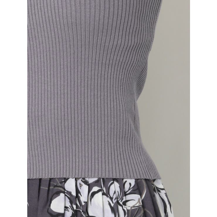 3WAYアシメチェンジリブコンパクトニット | MERCURYDUO | 詳細画像36 