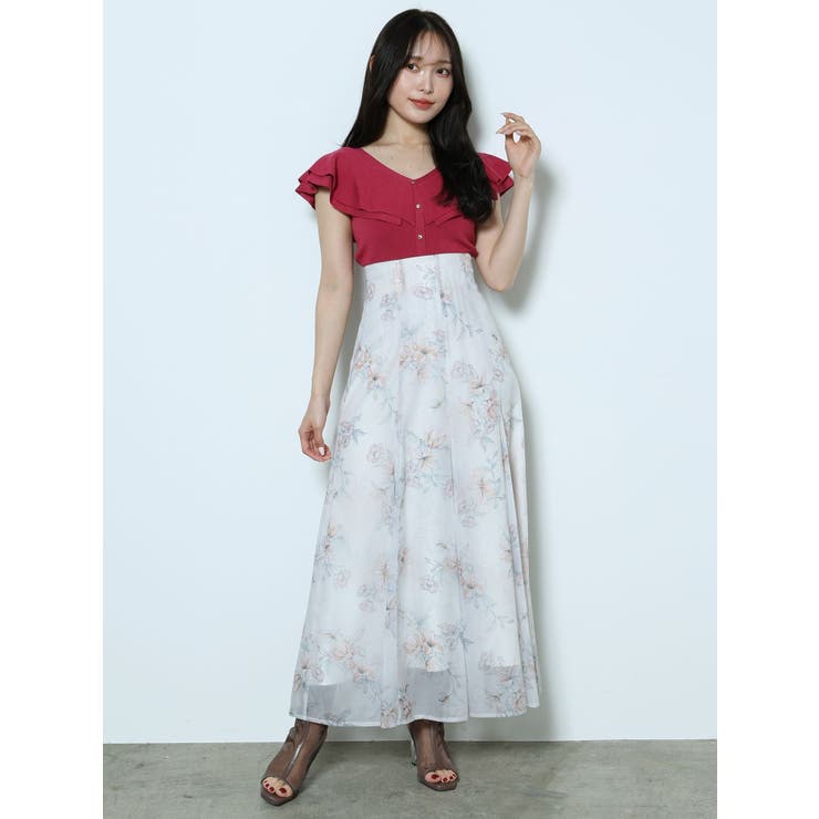 2WAYラッフルノースリニット | MERCURYDUO | 詳細画像5 