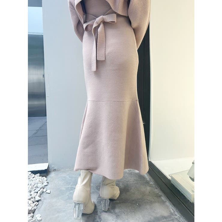 クロップドカーディガンセットマーメイドニットワンピース | MERCURYDUO | 詳細画像33 