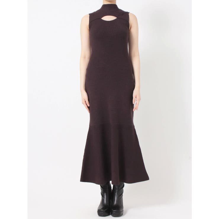 クロップドカーディガンセットマーメイドニットワンピース | MERCURYDUO | 詳細画像43 